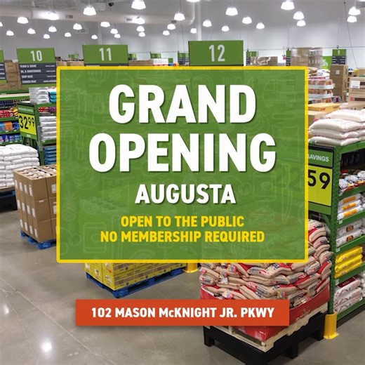 1K views | Why pay for a membership? CHEF’STORE brings quality bulk food & supply plus big savings to Augusta. Opening Aug. 23! | US Foods CHEF'STORE | Facebook