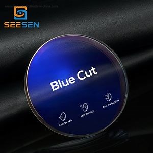 [Hot Item] Spectacle Lenses Manufacturing 1.56 UV420 Blue Cut/Blocker Hmc EMI Ar Coating Optik Optical Lenses