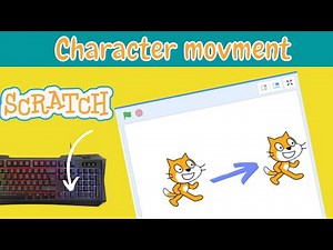 how to make a character move in scratch
