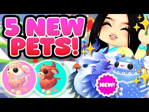 ALL 5 NEW WINTER PETS Coming to Adopt Me! ❄️ (Week 3Update)