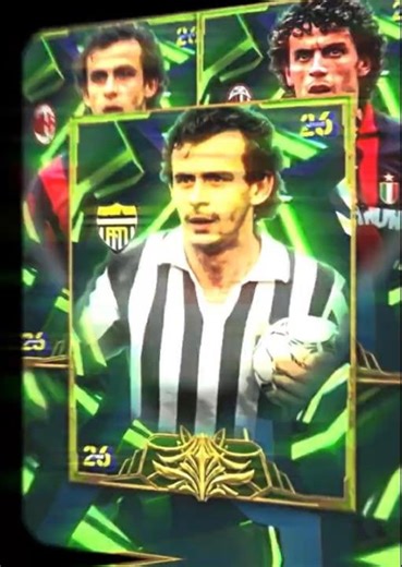 New Player Sheet Box for Michel Platini, Demetrio and Roberto Donadoni eFootball 🔥 Meta Build