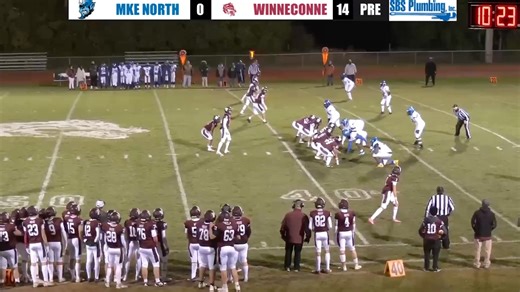 1.6K views · 15 reactions |  STATEMENT WIN. PLAYOFF ENERGY.  The Wolves roll to a 71-0 victory over Milwaukee North in Level 1 of the WIAA Playoffs!  Total domination in all phases — offense, defense, and special teams. Next stop: Level 2. #WolvesFootball #Playoffs #WIAAFootball #Winneconne #WolvesTV | PHYXTVpreps | Facebook