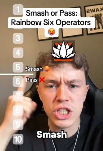Smash or Pass: R6 Operators 🥵 #r6siege #rainbowsixsiege | Rainbow Six Siege