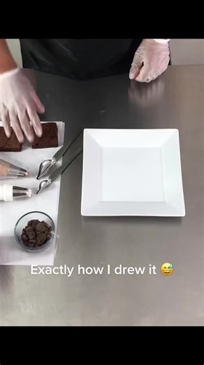 Delicious Death by Chocolate Dessert Plate
