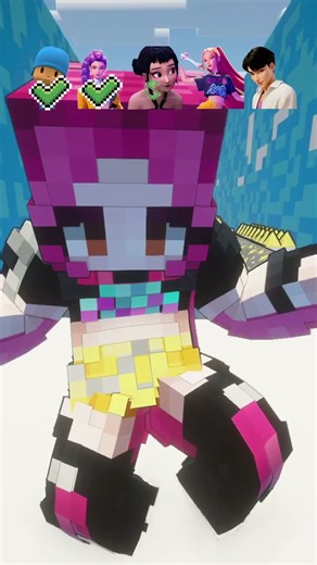 Minecraft OBSTACLE COURSE… BUT IT GETS IMPOSSIBLE 😱 #viral #shorts #minecraft