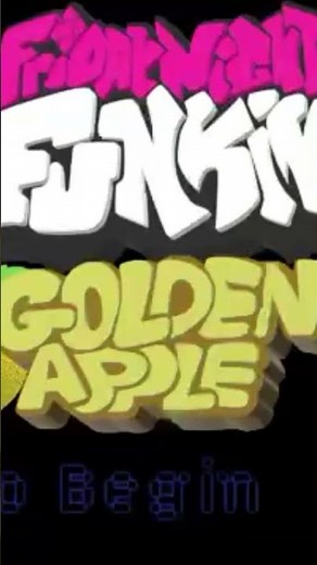 FNF vs Dave and Bambi golden apple opening song