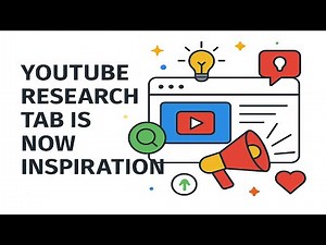 #YouTube Update : Research Tab is Now Inspiration! 🎥✨ #YouTuber