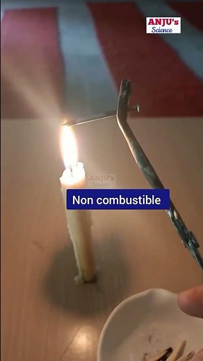 Activity 6.1 Class 8 Chapter 6 Science || Combustible and Non Combustible Substances #shorts