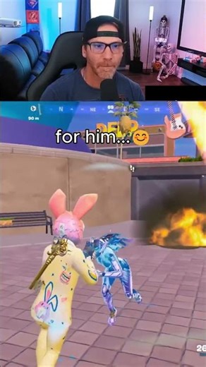 BRO WASNT HAVING IT AT THE END #fortnite #gaming #shorts