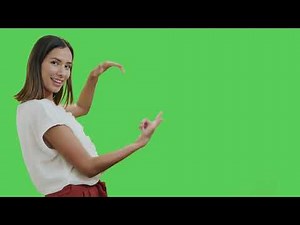 Women presentation Green Screen HD Stock Videos| Free stock footage | Free HD Videos - No Copyright