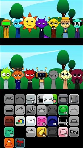 SPRUNKI OC parody box #sprunki #incredibox