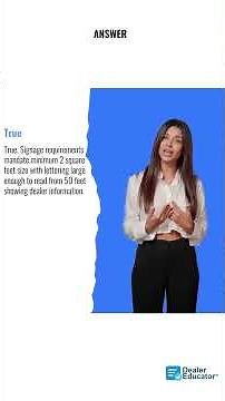 California Offsite Auto Sales Permit Quiz: OL 73 Requirements