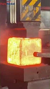 The forging process of forged blocks