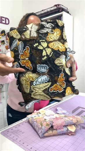 Using 3D Fabric For Appliqué