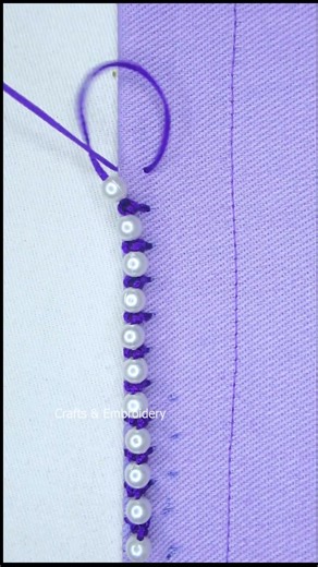 The BEST Embroidery Technique You'll Ever Learn Is Border Line!