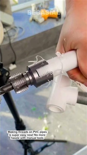 Practical Thread Maker Tool for PVC Pipes!