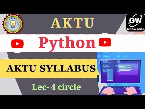 Python I Lec-4 I Unit-1 I Pragya Ma'am I Gateway Classes I AKTU