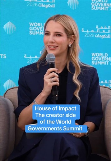 House of Impact at WGS brings creators into the conversation, sharing ideas, experiences, and perspectives shaping how influence is evolving. #WorldGovSummit #WGS2026