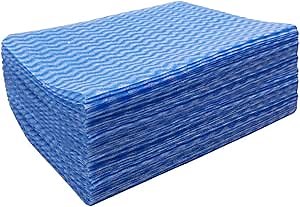 Reusable Cleaning Cloth Wipes Multi-Purpose Heavy Duty Towels Domestic Dish Cloths 120 Count 7.87 x 11.81 Inches Kitchen Rags