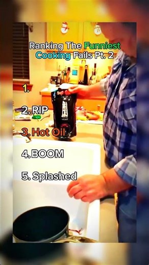 Try not laugh Ranking Funniest cooking fails moment #moments #ranking #viralshhorts