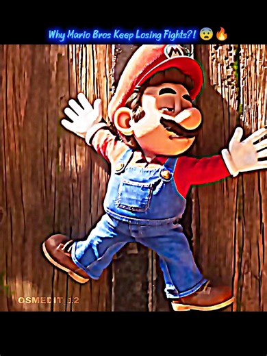 Why Mario Bros Keep Losing Fights 🤯🤗 The super Mario bros edit #shortvideo #edit #animation #mario