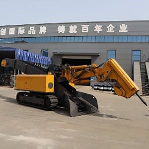 [Hot Item] Hydraulic Mucking Machine with Extended Scraper and Adjustable Rotation Angle