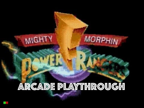 Mighty Morphin' Power Rangers (SEGA Genesis) - Full Arcade Walkthrough