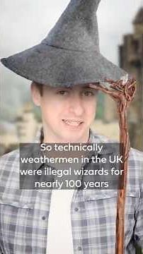 Weathermen were legally wizards for 97 years
