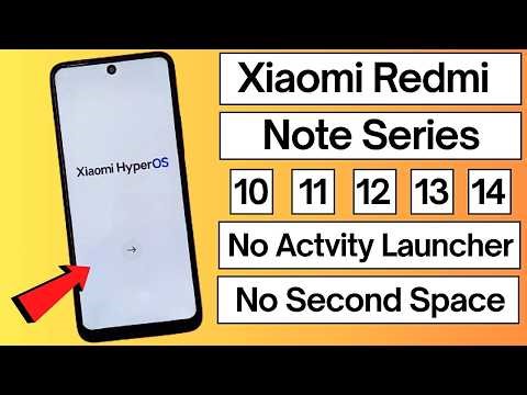 Redmi Note 10/11/12/13/14 FRP Bypass 2026 🔓 Without PC | No Second Space | Latest Working Method
