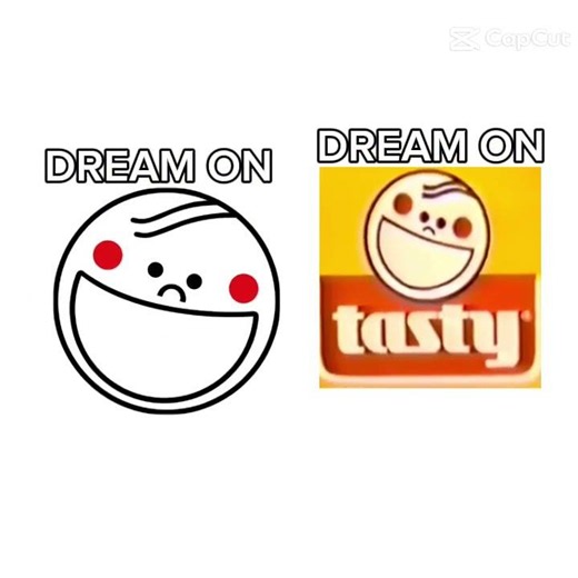dream on but tasty logo and sabritas logo #edit #capcut #animation.