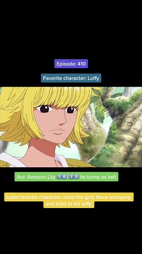 One Piece Episode 410: Amazon Lily Arc Explained