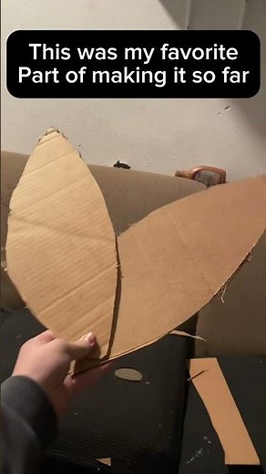 Part 2 of making a card board protogen head #furry #protogen