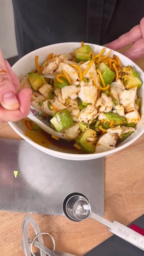 Sichuan Hot and Sour Tofu Snack Recipe by Fuchsia Dunlop