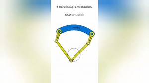 Amazing mechanism motion 👏 #cadsimulation #motiondesign #cad #3d #3dmotion | W3D Tech