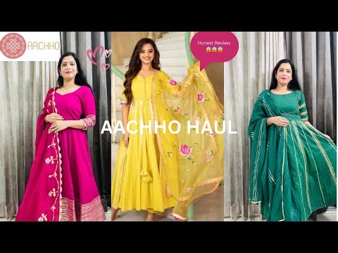 AACHHO JAIPUR || Aachho Suit Collection & Honest Review👍👎 #aachho #clothing #onlineshopping