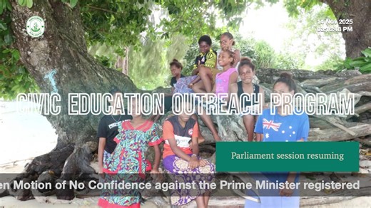 The Parliament of the Republic of Vanuatu -The Second Ordinary session of 2025 Day 6 - PM (14.11.25) | Vanuatu Parliament