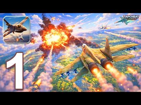Warplanes: Task Force - Gameplay Walkthrough Part 1 - Ace Commander Sky Force (Android, iOS)
