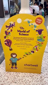 🧪 The Science Roadshow is ON at Chartwell! 🔬✨ These school holidays, Centre Court is buzzing with interactive experiments and hands-on activities that will spark curiosity in kids and adults alike. And the best part? It’s FREE to enjoy! 🚀 📍 Find the Science Roadshow in Centre Court 🕙 Running daily from 10am–4pm (excluding public holiday 📅 Available most days until 4pm Friday, 24 April. Come explore the wonders of science, from mind-bending experiments to fun learning activities. Perfect fo