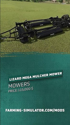 🔧 Mod Spotlight: Lizard Mega Mulcher Mower 🛞