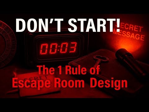 DIY Escape Room Blueprint: Design Killer Puzzles, Story, & Game Flow
