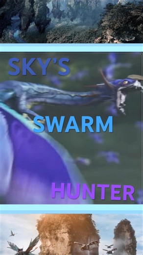 Sky’s Swarm Hunter #avatarworld #pandora #fauna #tetrapteron