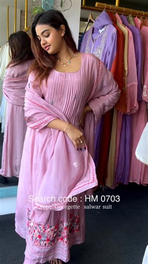 Mannath on Instagram: "📌✨Ready for dispatch Shop link 🔗 https://houseofmannath.com/products/georgette-organza-salwar-suit 👉Search code : HM 0703 Material: crepe Georgette Fully stitched 3 pc salwar suit with handwork ‼️ SLIGHT VARIATIONS IN COLOUR CAN BE EXPECTED DUE TO PHOTOGRAPHIC LIGHTING SOURCES - [ ] To know more :- Visit Mannath stores located at 📍 Vytila Bypass - Cochin Lulu mall - Cochin #newcollection # - [ ] To purchase online , contact +91-8921907528 , +91-8921728659 , +91 90488 3