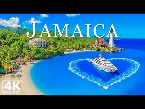 JAMAICA 4K DRONE FOOTAGE | Untouched Beaches, Turquoise Seas & Caribbean Nature
