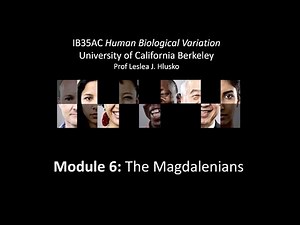 6.5 The Magdalenians