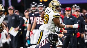 Can't celebrate Thanksgiving without a look back at the Shy Tuttle's stiff arm 😁 📺: This Sunday at the 49ers (3:25 pm CT • FOX) | New Orleans Saints