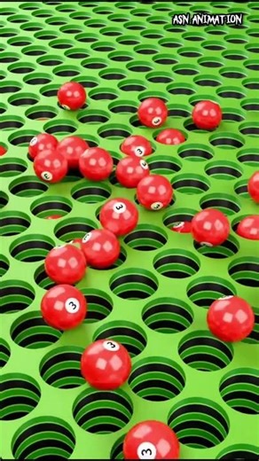 red billiard balls #animation #berandayoutube #viewers #viralshorts
