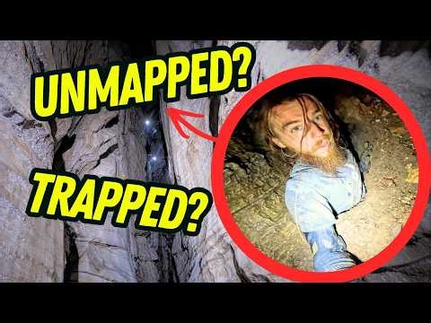 Trying NOT to get STUCK in a Forgotten Underground Canyon...