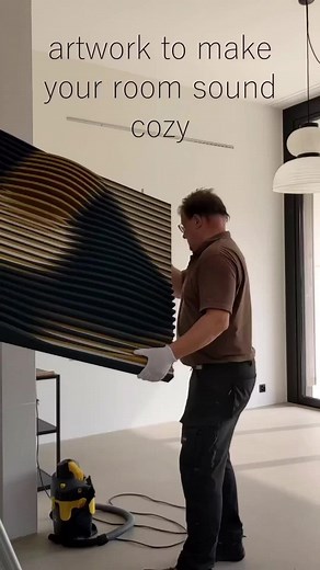 MesmerizeD on Instagram: "Artwork to make your room sound better by @maxakustik! Thoughts?⁠ 📌 TAG a #design lover to share!⁠ ⁠ Visit: www.mesmerized.it⁠ •••••••••⁠ ✉ Email for business requests⁠ 🔔 Turn Posts Notifications ON, don't miss our content!⁠ © Photo owners | DM for credits or remove⁠ ✔ Follow us on Facebook & Pinterest⁠ 📣 #MesmerizeD⁠ ⁠ #artwork #artworks #cozyhome #architecture #architecturelovers #interiordesign #interior"