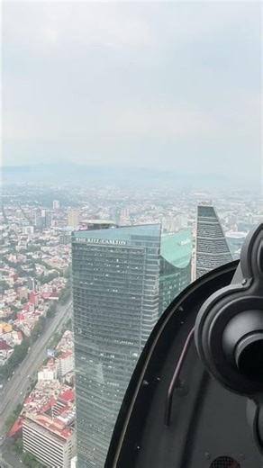 Llegando a un helipuerto en Ciudad de México #helicoptero #helipuerto