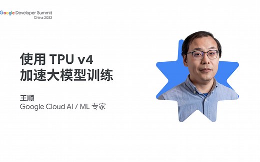 使用TPU v4 加速大模型训练